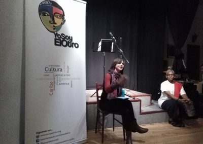 Presentación 2ª gira en España de Josefina Baez. Residui Teatro 10 de marzo de 2017
